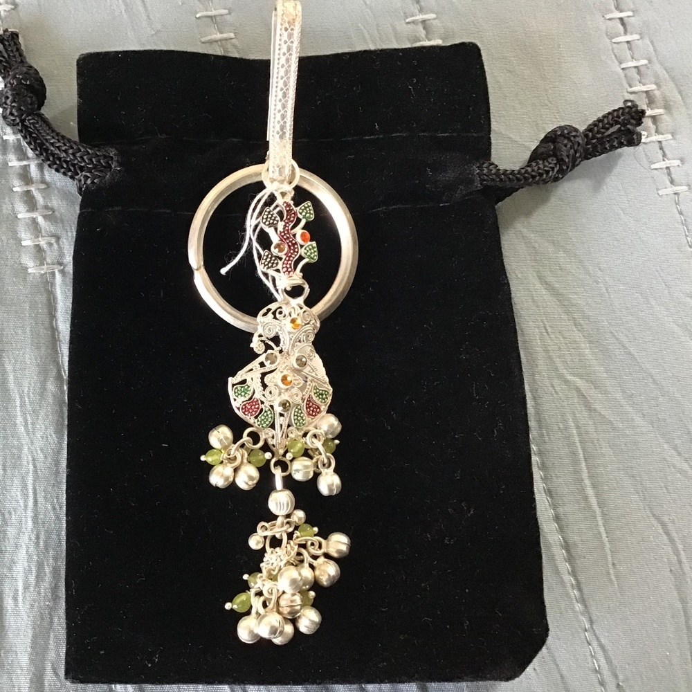 BEAUTIFUL INTRICATE Sterling Silver Key Holder